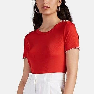 ♥️ Rag & Bone Sonny Tee!! NWT!! Fire Red!! S!
